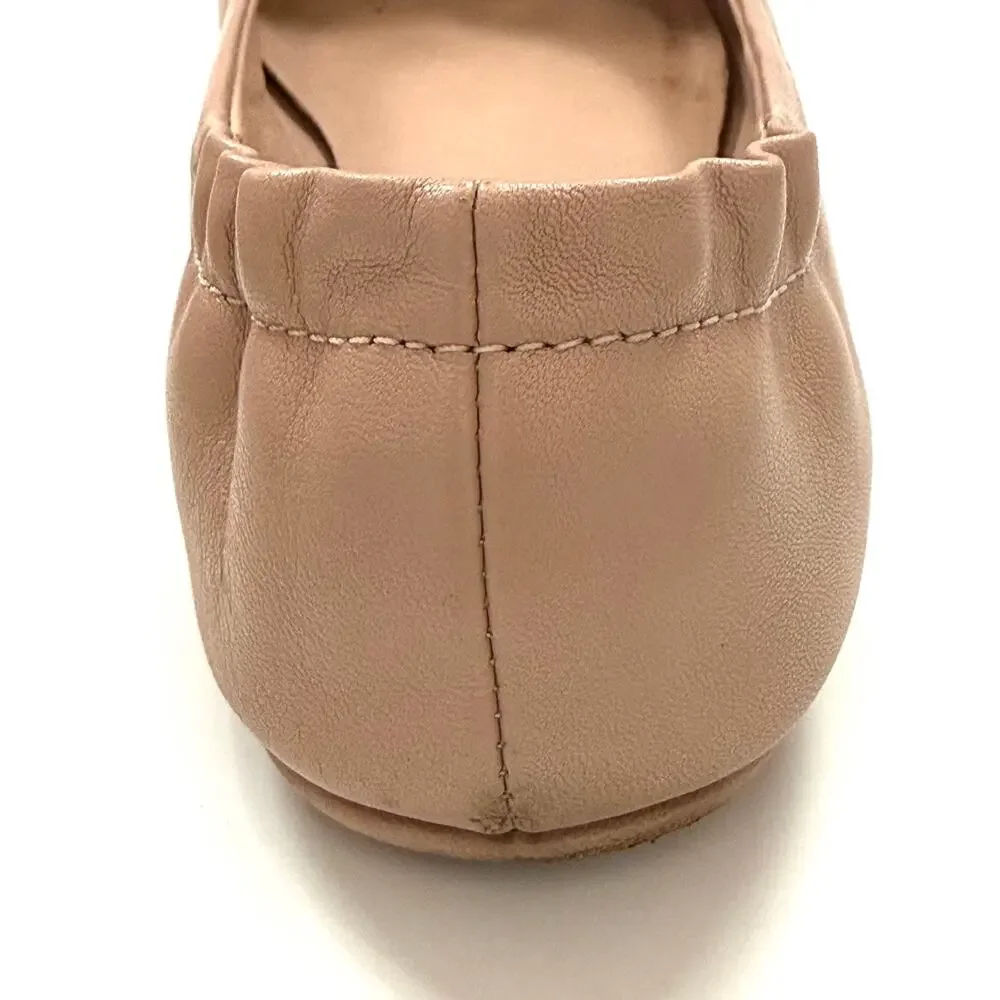 Tory Burch Minnie Travel Ballet Flats in Goan Sand
